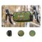Torba na kierownicę 1,9L Rockbros TL001 ROAD TO SKY wodoodporna – zielona