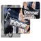 Torba na kierownicę 1,5L Rockbros TL002 ROAD TO SKY wodoodporna – biała