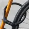 Zapięcie rowerowe Rockbros RKS570-RD – linka stalowa, szyfr