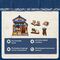 Miniature House Model Kit Fukuoka Mentaiko Kitchen 11 x 9 cm