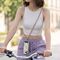 Tech-Protect C10S Crossbody Phone Lanyard (114 cm) + Wrist Strap (31 cm) - Pink Titanium