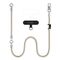 Tech-Protect C10S Crossbody Phone Lanyard (114 cm) + Wrist Strap (31 cm) - Beige Titanium