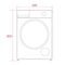 Teka WM 20841 W PL Washing Machine 8 kg 1400 RPM White, Black