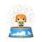 One Piece assorted Mystery Mini Snow globe figure