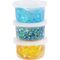 Creativ Company - Sequin Clay, blue/green harmony, 3x60 g/ 1 pack (787481) / Toys