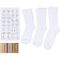 DIY Kit - Craft Kit Embroidery, socks, white, 1 pack (9772641) / Toys