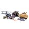 Special Forces - Military set with tank, helicopters, motorbikes and accessories (520373) / Toys