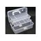 TOYMAX - Storage box with 2 shelves, 31 x 14.2 x 17.5 cm, clear (714225) / Toys