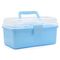 TOYMAX - Storage box with insert, 25.5 x 13.5 x 14.5 cm, light blue (714224) / Toys