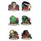 Universal Monsters Enamel Pins Floral Tattoo Mystery Blind Display (12)