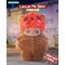 Neekyio Silent Beast Plush Keychain 15 cm Blind Box Display (6)