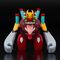 Rebuild of Evangelion Brickroid Mini Figure Evangelion Unit 02 Beast Form 2nd Phase (Type 1) 4 cm