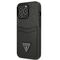 Etui Guess Saffiano Triangle Logo Cardslot na iPhone 13 / 13 Pro - czarne