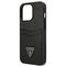 Etui Guess Saffiano Triangle Logo Cardslot na iPhone 13 / 13 Pro - czarne