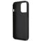 Etui Guess Saffiano Triangle Logo Cardslot na iPhone 13 / 13 Pro - czarne