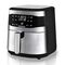 Heinrich‘’s HFR 8205 Hot Air Fryer 8.0 l 1800 W Black and Silver