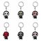 Scream POP! Vinyl Keychains 4 cm Ghost Face Display (12)