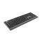 Gembird KB-MCH-06-CYRL Slim wired multimedia keyboard with Type-C adapter, Cyrillic layout, black