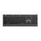 Gembird KB-MCH-06 Slim wired multimedia keyboard with Type-C adapter, US layout, black