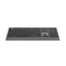 Gembird KB-MCH-06 Slim wired multimedia keyboard with Type-C adapter, US layout, black