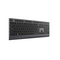 Gembird KB-MCH-06 Slim wired multimedia keyboard with Type-C adapter, US layout, black