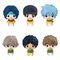 The New Prince of Tennis Chokorin Collection Mini Figures Vol. 2 5 cm Blind Box Display (6)