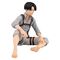 Attack on Titan G.E.M. Series PVC Figure Squad Captain Levi Palm Size 9 cm