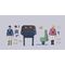 Mobile Suit Gundam G.M.G. Collection EX Diorama White Base Bridge Radio Operator Desk Set 10 cm (with gift)