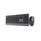 Gembird KBS-WPS-02 Dual-mode slim wireless desktop set, 2.4G+BT, US layout