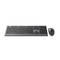 Gembird KBS-WPS-02 Dual-mode slim wireless desktop set, 2.4G+BT, US layout