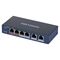 Hikvision DS-3E0106HP-E Network Links Unmanaged Fast Ethernet (10/100) PoE Support Blue