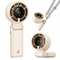 AECOOLY Halo 02 Portable Handheld Fan, Beige
