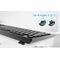 Gembird KBS-WPS-02 Dual-mode slim wireless desktop set, 2.4G+BT, US layout