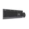 Gembird KBS-WPS-02-CYRL Dual-mode slim wireless desktop set, 2.4G+BT, RU layout