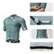 Rockbros 15120014018 ROAD TO SKY men's cycling jersey, short sleeve, L - gray-blue