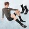 Rockbros 49210016001 ROAD TO SKY Cycling Socks 39-42 cm - Black
