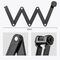 Rockbros LFCXR0085 Folding Bike Lock with Combination - Black