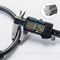 Rockbros 87639-4 bicycle lock with code and steel cable - black
