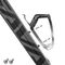 Rockbros RKL02 Aluminum Bottle Cage - Black and Silver