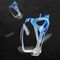 Rockbros RKL02 Aluminum Bottle Cage - Blue and Silver