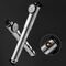 Rockbros HQ-67A-L03 Bicycle Pump with Pressure Gauge - Silver