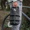 Rockbros AS-156 7l Fork Bag Waterproof Pannier - Black