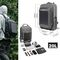 Rockbros H51 Cycling Backpack with Solar Panel - Black