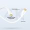 UNITEK HDMI 2.1 8K HDR Cable White 2 m