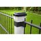 Garden pole solar light 61x41x45 mm Greenblue GB125 / 6/7 Solar LED Garden Lamp for fence post