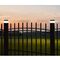 Garden pole solar light 61x41x45 mm Greenblue GB125 / 6/7 Solar LED Garden Lamp for fence post