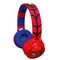 Lexibook - 3D Spider-Man On-Ear Bluetooth® and Wired foldable Headphones (HPBT015SP) / Toys