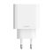 Cuktech A19 30W USB-A + USB-C Wall Charger - White