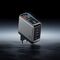 Cuktech AD1204U 120W Wall Charger with Display and USB-C Cable - Silver