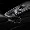 Cuktech CC903P 100W Car Charger with Display and 70cm Retractable USB-C Cable - Gray